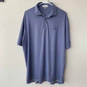 Peter Millar | Men's Summer Comfort Golf Outdoor Polo Shirt Size Large
